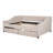 Upholstered Daybed With Two Drawers, Wood Slat Support-1722337517