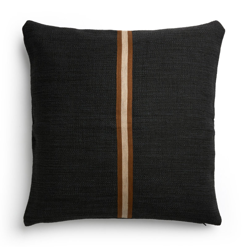 Rivera Linen Square Pillow Cover & Insert