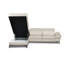 Genuine Leather Reclining Corner Sofa with Adjustable Headrests and Adjustable Armrest and Storage-449599724-449599726