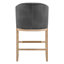 Tabouret de comptoir en similicuir Daina-112576561