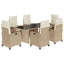 Ensemble repas avec coussins en rotin Vidaxl-103087984-116650676