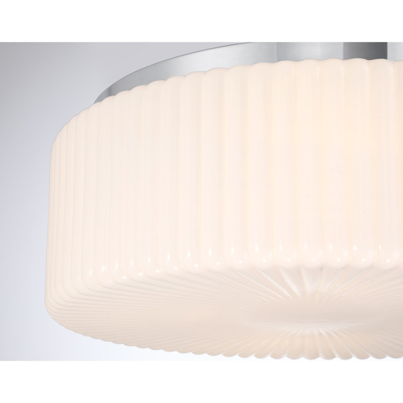 Edgemont 4-Light Ceiling Light in Polished Chrome, Polished Chrome