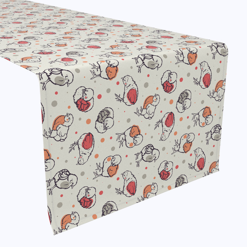Catherine Geometric Easter Table Runner, 72" x 12"