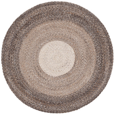 Tapis géométrique tressé à la main Bra7