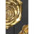2pcs Enchanting Gold Rose Hanging - Intricate Design, Ambiance Two Graceful Accents Detail, Enhance Room Charm-425837660-425837661