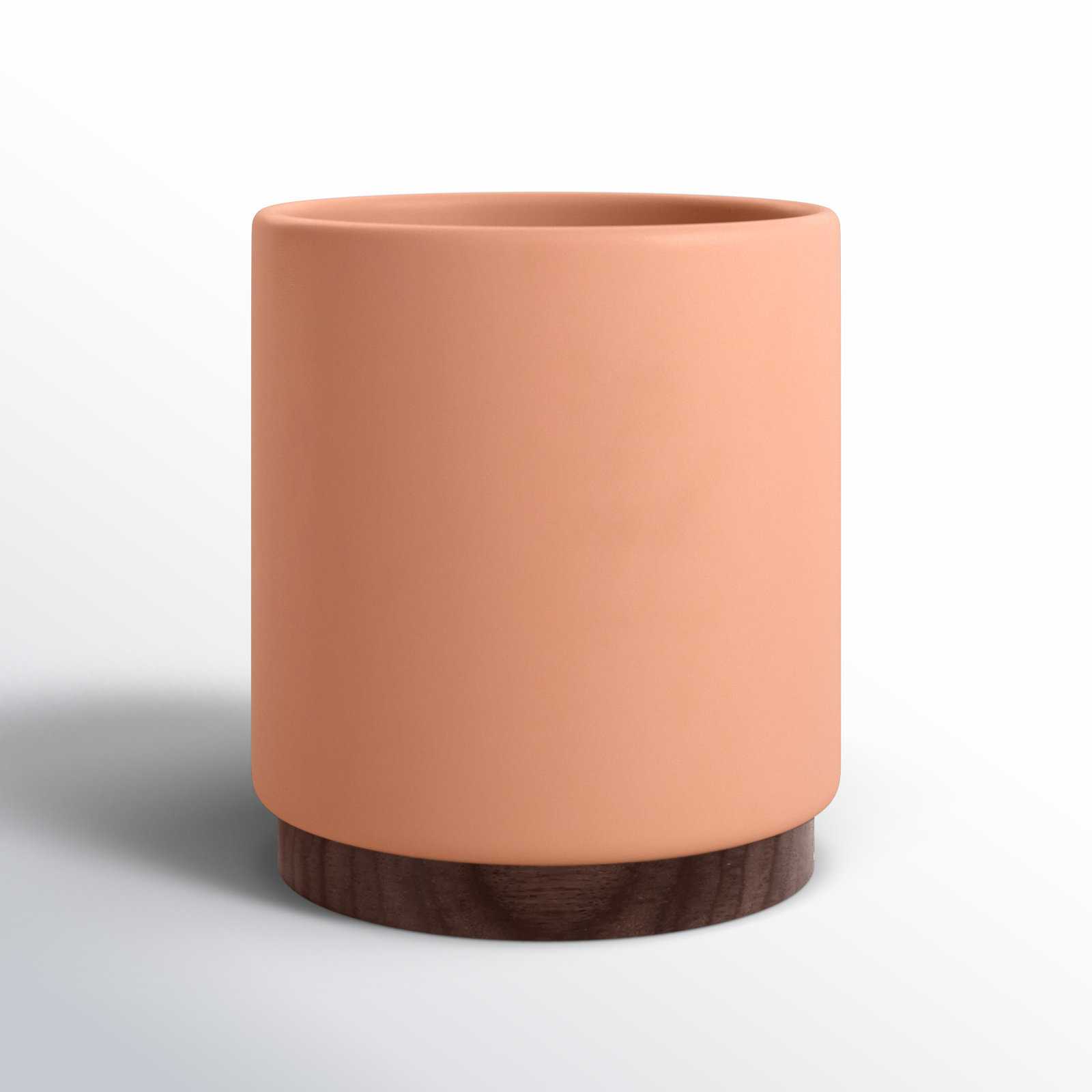 Byer Handmade Ceramic Pot Planter, Peachy Cotta
