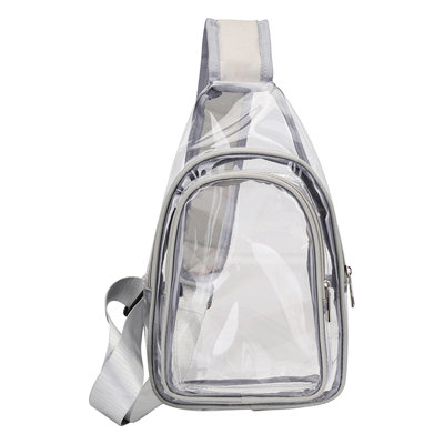 Backpack Fashionable Transparent Chest Bag For Men And Women With Large Capacity PVC Plastic Jelly Swimming Beach Backpack