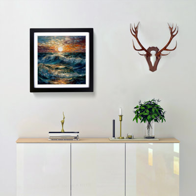 Ocean Impressionism No.3 - Framed Print