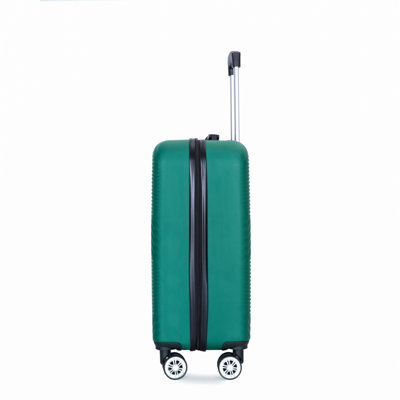 2 Piece Luggage Sets ABS Lightweight Suitcase , Spinner Wheels