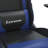 Massage Gaming Chair with Footrest Faux Leather-652349702