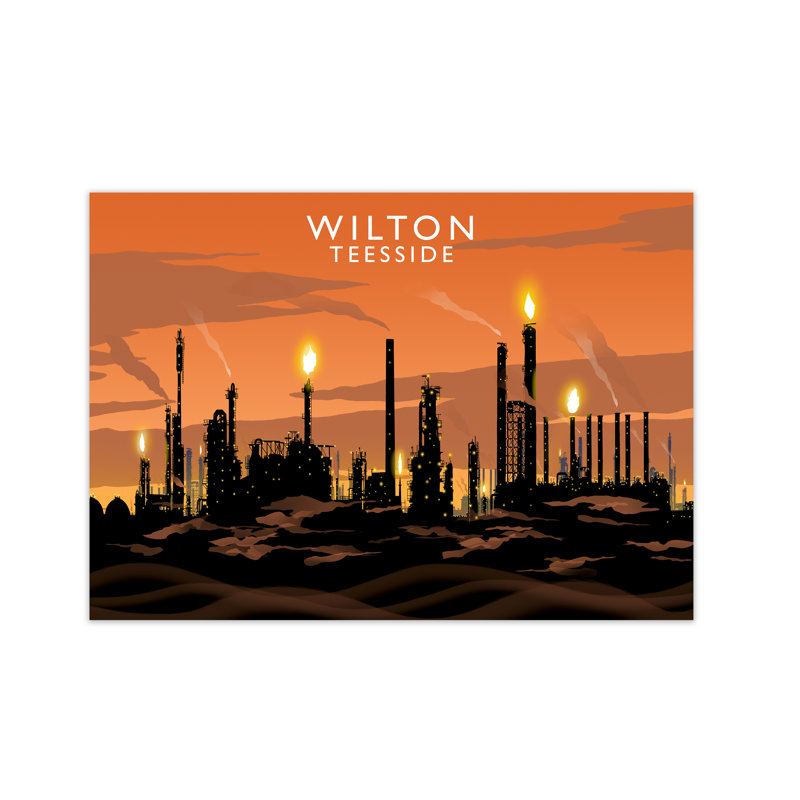Wilton Teesside by Richard O'Neill - Print, Unframed, 42cm H x 59.4cm W x 3cm D