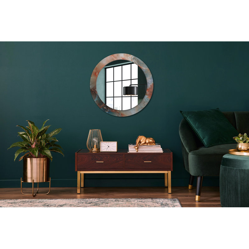 Huldar Glass Flat Wall Mirror