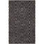 Bohemian Hand-Woven Black Area Rug-495684192