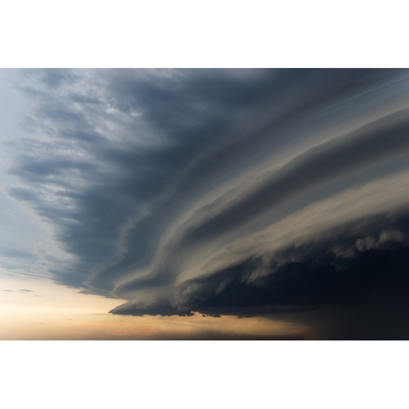 Dramatic Sky - Wrapped Canvas Print, 30cm H x 46cm W x 3.8cm D
