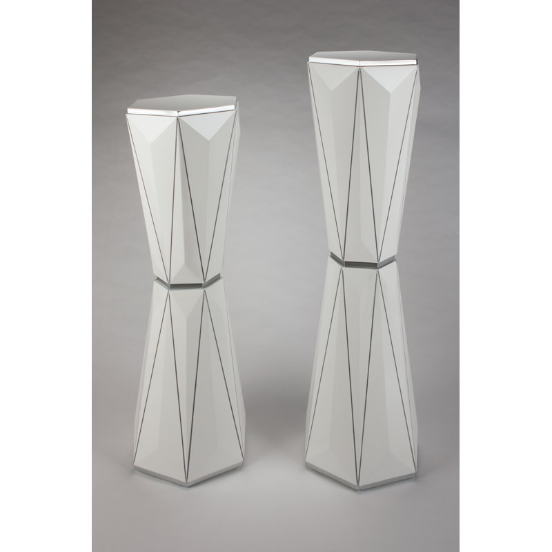 Free Form Pedestal Plant Stand, 47" H x 14" L x 14" D