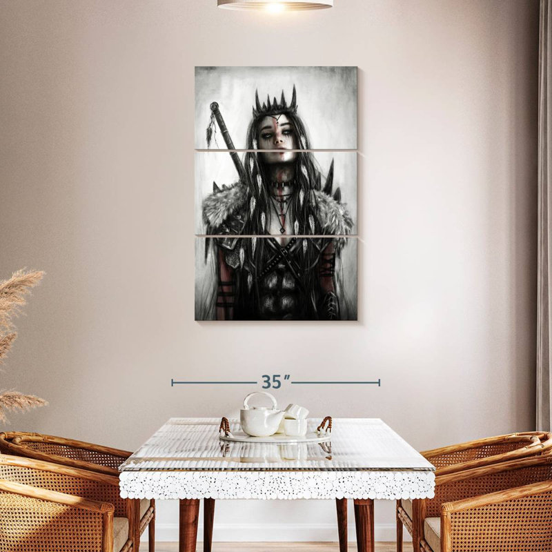 Leisha Wild, 32" H x 20" W