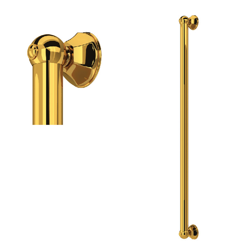 Palladian® 24" Grab Bar, Polished Nickel, 38.5" W