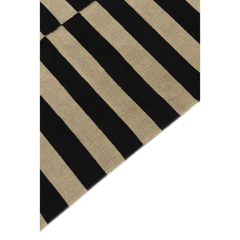 Tapis noir et blanc Jessen