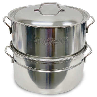 Bayou Classic Bayou Stainless Steel Steamer Pot