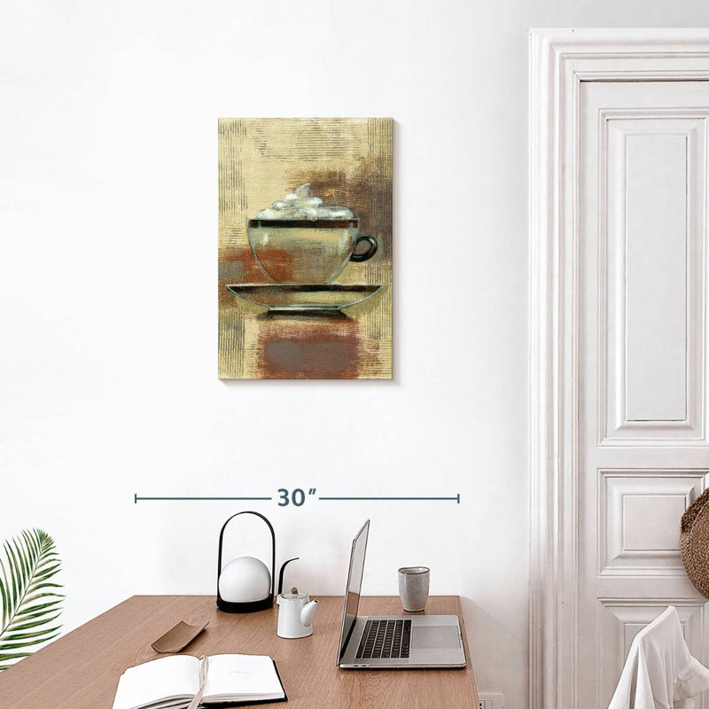 Yarlin Cafe Classico II Neutral, 24" H x 16" W