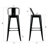 Jhoshua Counter Stool with Metal Frame