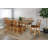 Deniela Solid Wood Base Dining Table