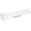 Adhesive Shower Shelf