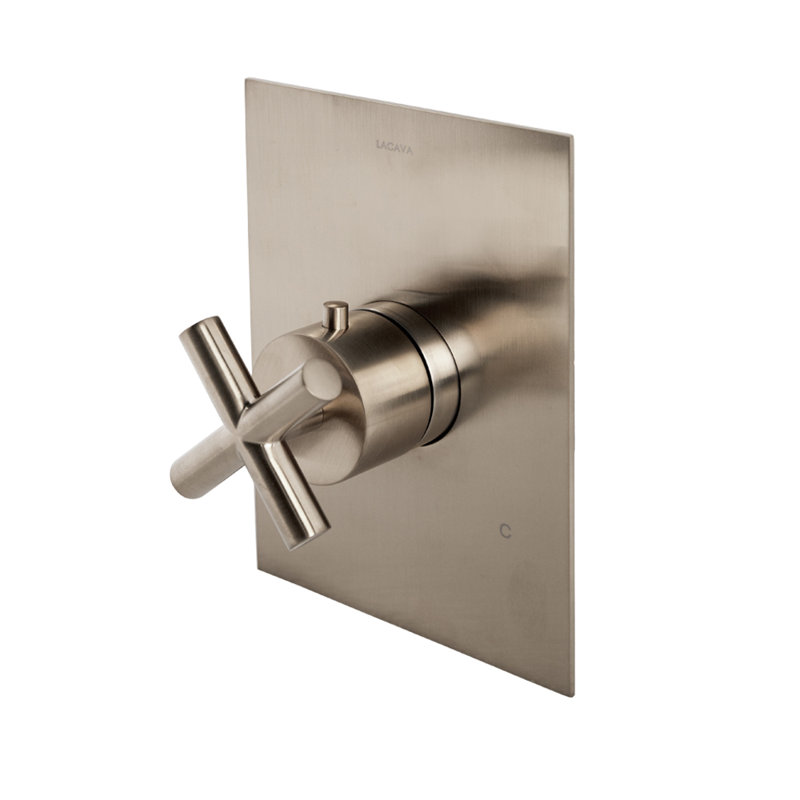 Cigno Built-in Faucet Trim, Brushed Nickel