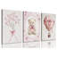 3 Piece Wrapped Canvas Print-881171365