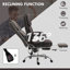Fauteuil inclinable pivotant en simili cuir Gangarm-1004527132