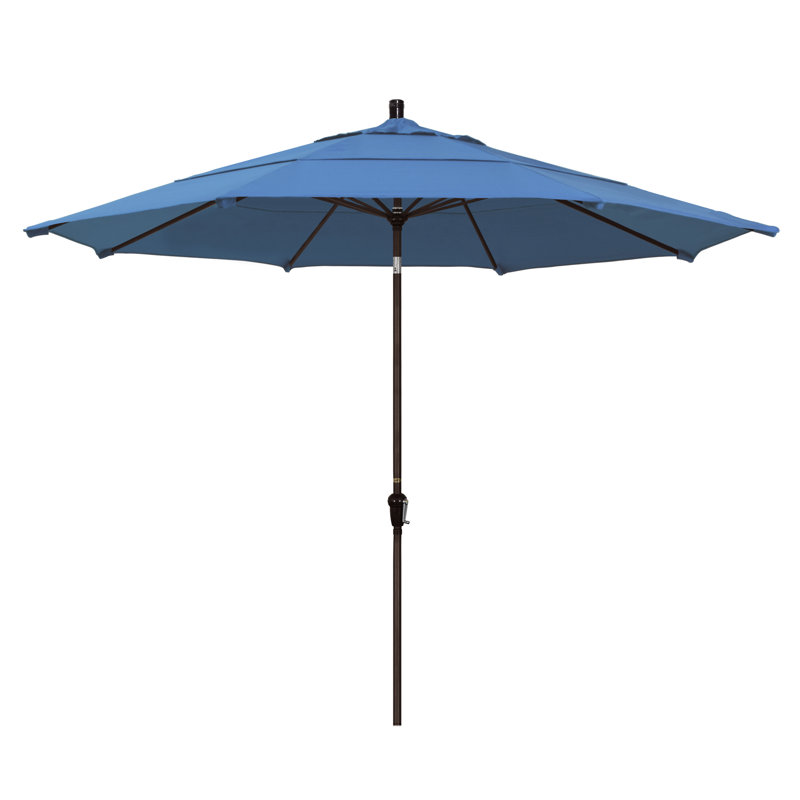 Parasol de marché 11 pi Austan, Performance bleu givré