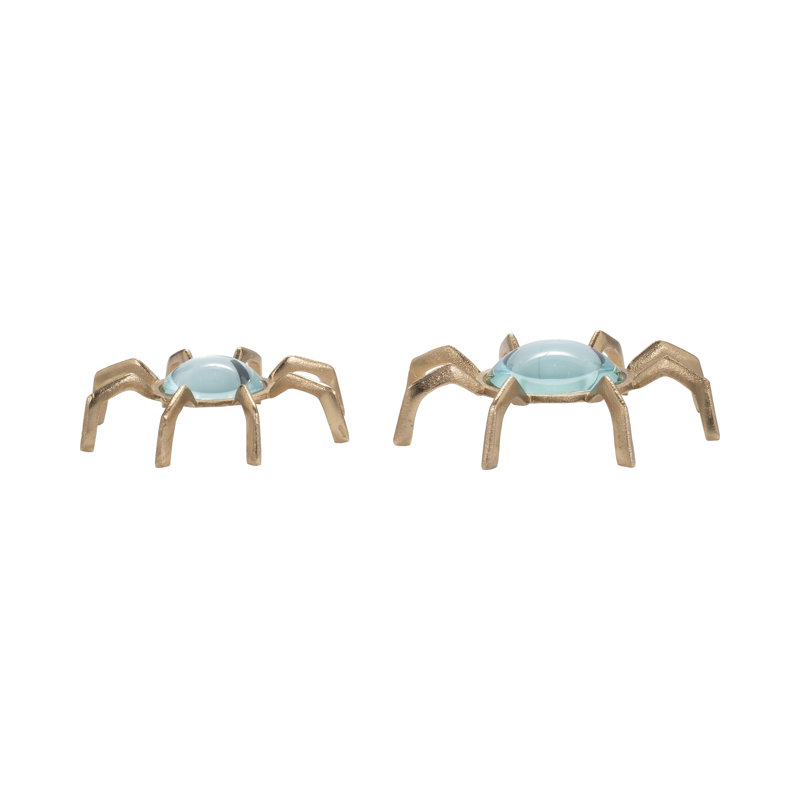 Eduan 2 Pieces Mazu Magnifyers, Gold