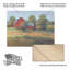 Tim O'Toole «Country Barn I», lattes de bois-86785428
