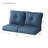 Sunbrella 4-Piece Deep Seat Cushion Set-2073024979