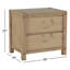 Rhett 2 - Drawer Nightstand