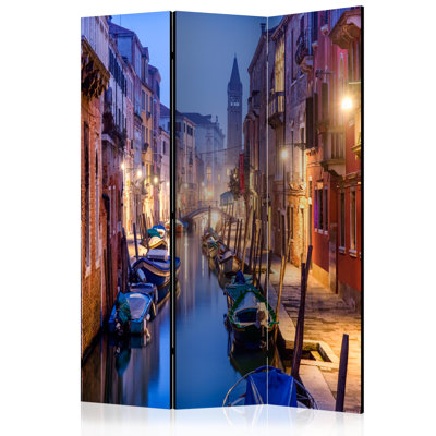 Lahcen Solid Wood Folding Room Divider