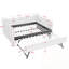Pleine grandeur Alianna avec lit gigogne simple et port USB-715566309