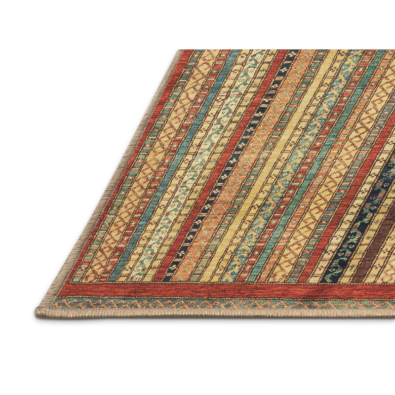 Abstract Indoor Rug, Rectangle 5' x 7'