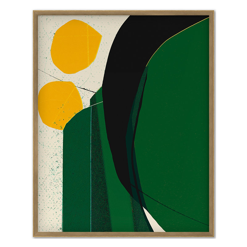 Oddment Collection 9 Print by Todaro, Katie, Oak Single Picture Framed, 40'' H x 32'' W