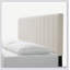Lit plateforme tapissier touffeté-1903285548