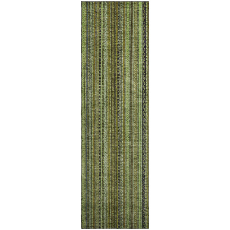 Premium Machine Washable Baford AMF1654 Stripes Rug