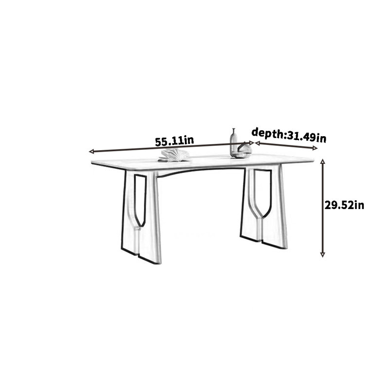 Eleada, 29.52"H x 55.11"L x 31.49"W