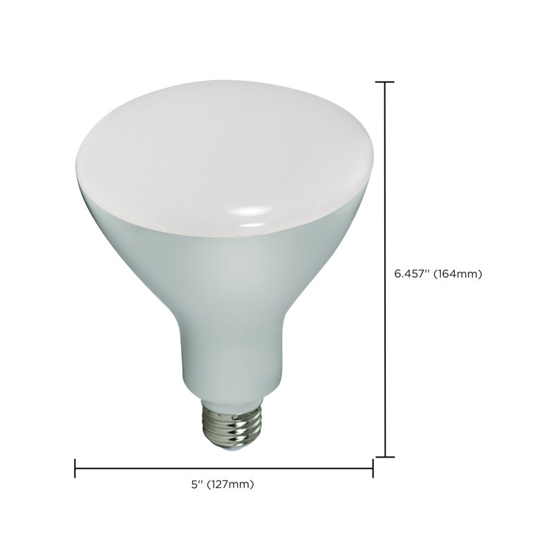 11,5 watts (équivalent à 75 watts), DEL BR40, ampoule à intensité variable, culot E26 / moyen (standard), 5000 K