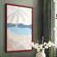 «Beach Day», reproduction encadrée - bois massif-997777252-997777259