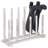 6-Pair Solid Wood Inverted Boot Rack -1280976368