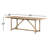 Vallie Oak Solid Wood Dining Table