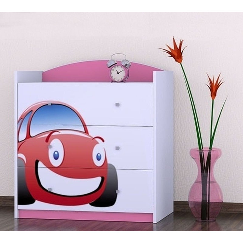 Norsworthy Kids 3 - Drawer Chest, Pink