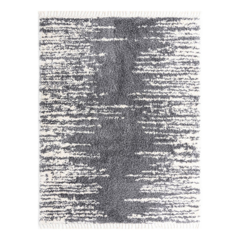 Tapis gris Trent Austin Design® Knupp, Rectangle 7 pi 10 po x 10 pi