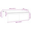 Brayden Studio Fabric Cover Retractable Door / Window Awning-1850237590-1850237597