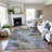 Premium Machine Washable Elize AMF1493 Floral Rug-126010428